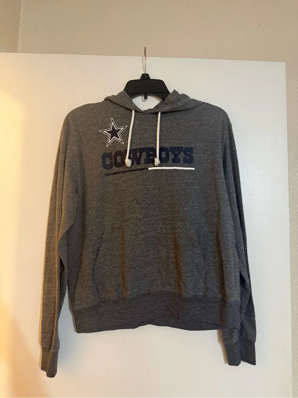 Nike Dallas Cowboys Women’s Lightweight Pullover Hoodie Gray Size Medium NFL